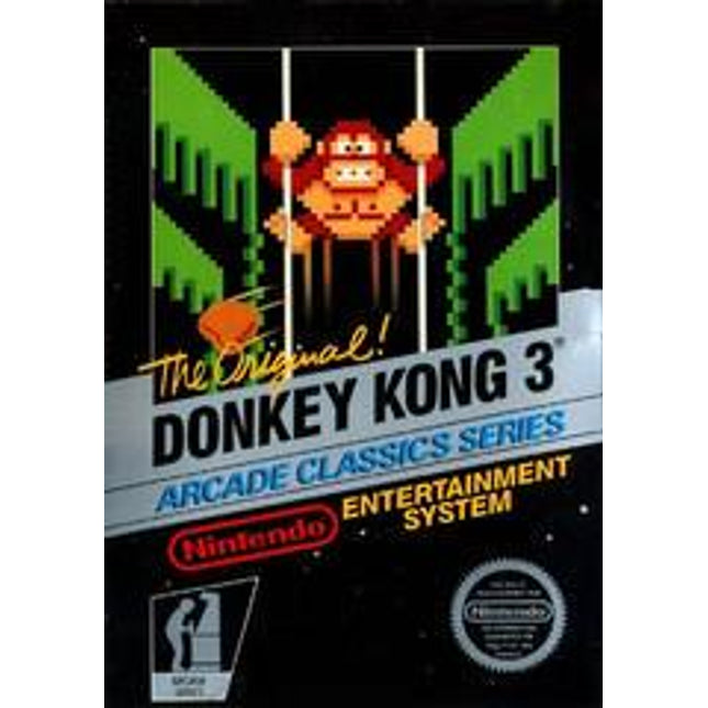 Donkey Kong 3 [5 Screw] - NES