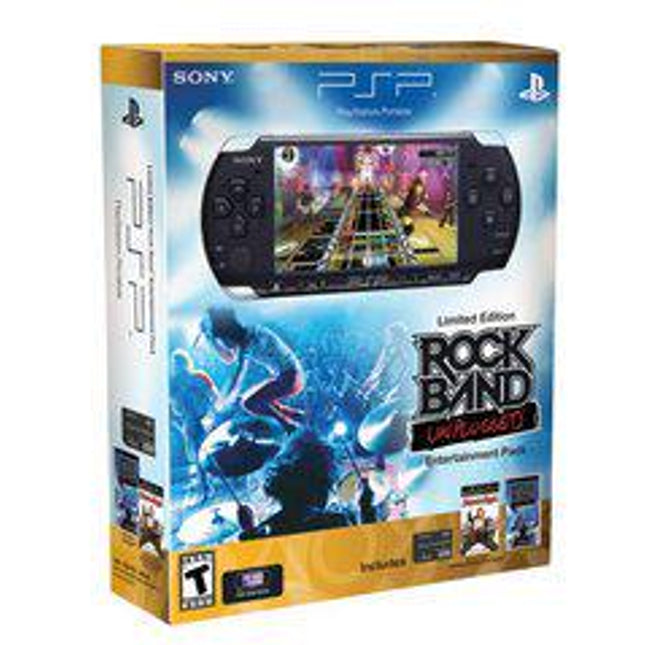 PSP 3000 Limited Edition Rock Band Version - PSP