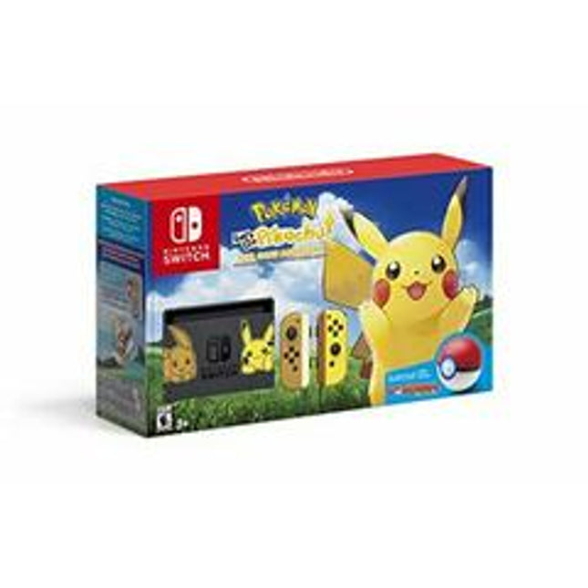 Nintendo Switch Pokemon: Let's Go Pikachu Edition - Nintendo Switch
