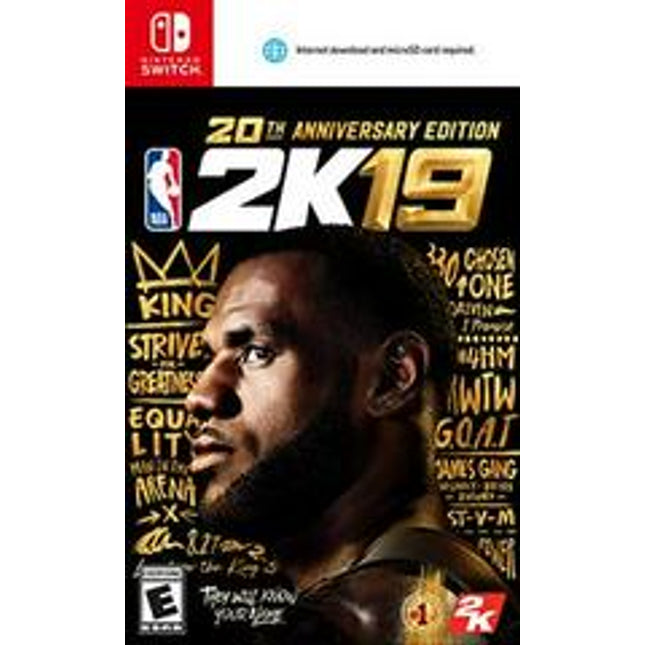 NBA 2K19 20th Anniversary Edition - Nintendo Switch