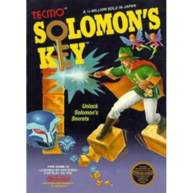 Solomon's Key [5 Screw] - NES