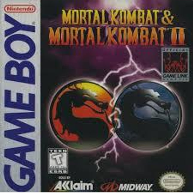 Mortal Kombat and Mortal Kombat II - GameBoy