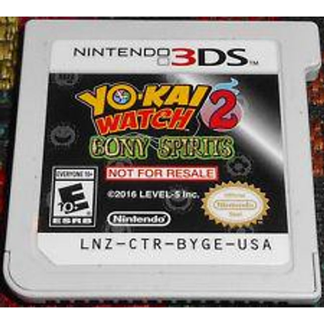 Yo-Kai Watch 2 Bony Spirits [Not for Resale] - Nintendo 3DS