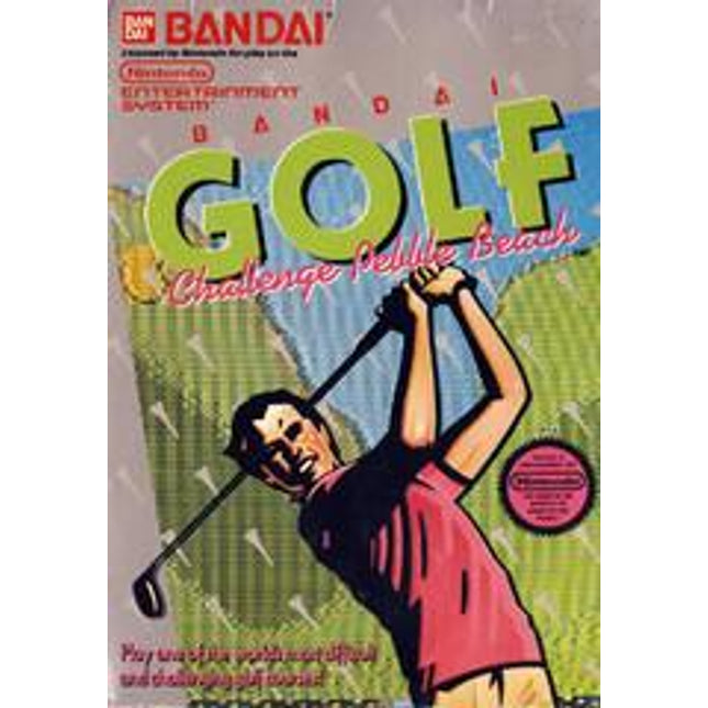 Bandai Golf Challenge Pebble Beach - NES