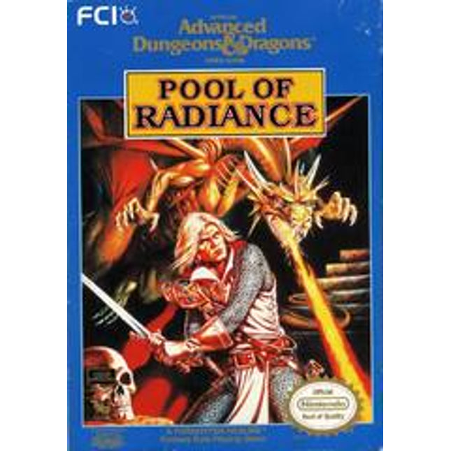 Advanced Dungeons & Dragons Pool of Radiance - NES