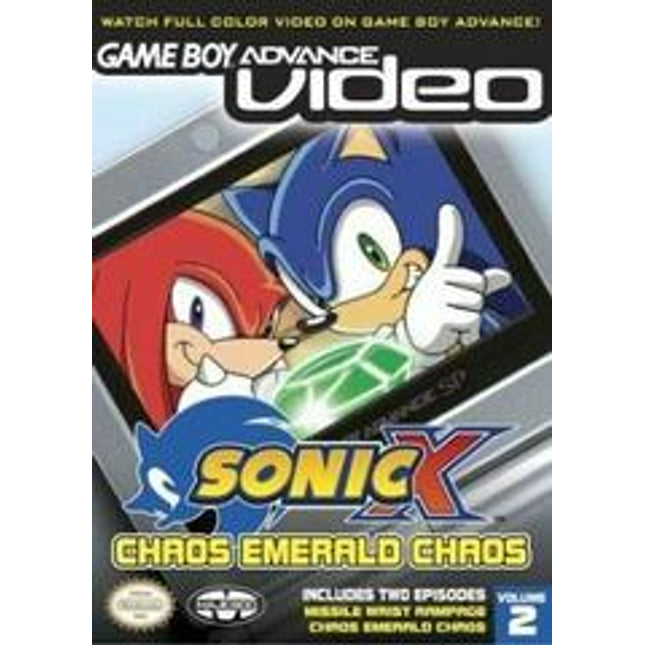 GBA Video Sonic X Volume 2 - GameBoy Advance