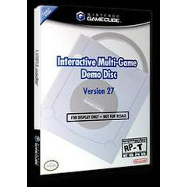 Interactive Multi-Game Demo Disc Version 27 - Gamecube