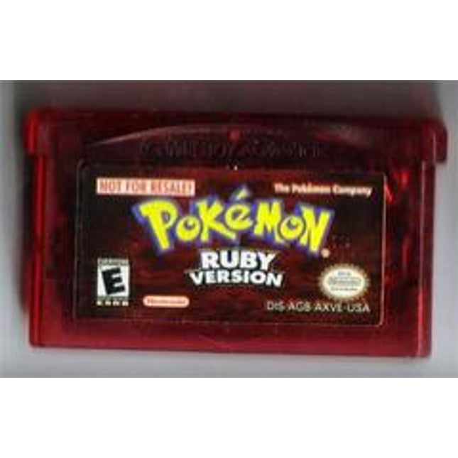 Pokemon Ruby [Not for Resale] - GameBoy Advance