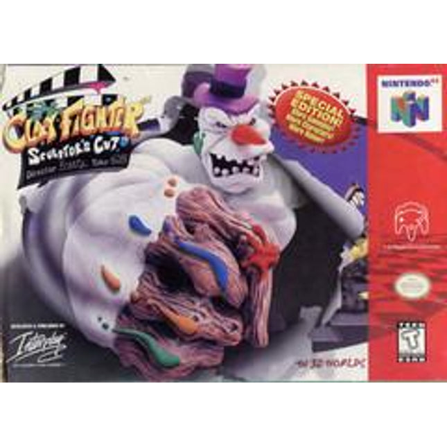 Clay Fighter Sculptors Cut - Nintendo 64