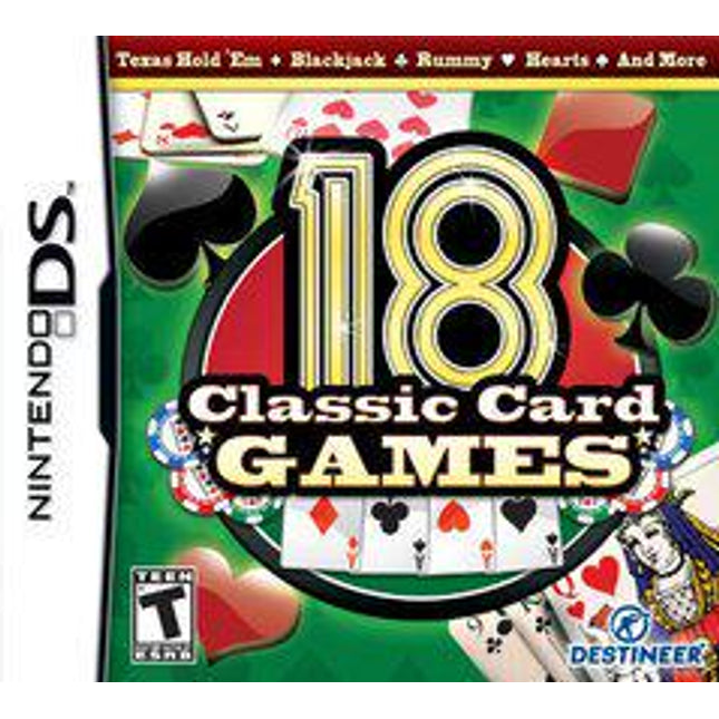18 Classic Card Games - Nintendo DS