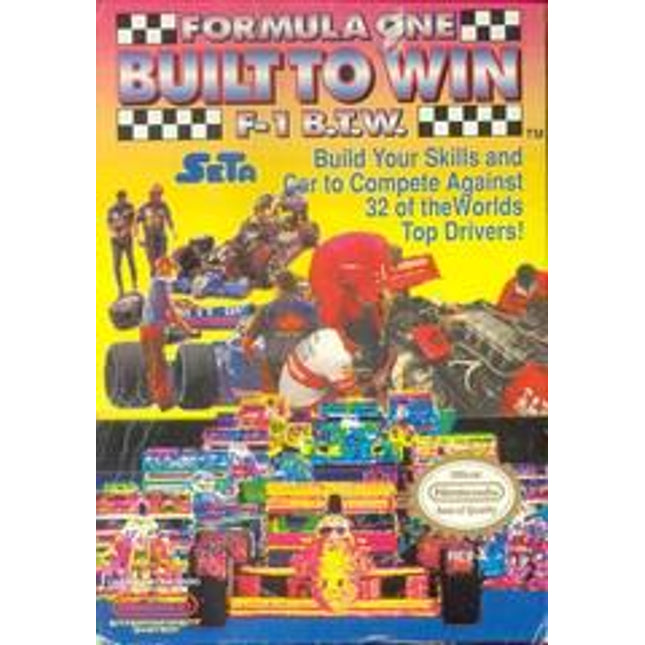 Formula One Built To Win - NES