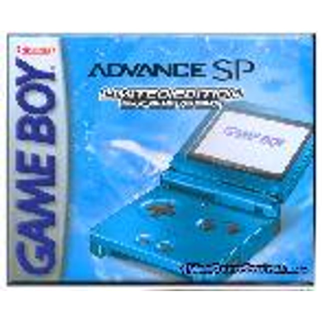 Surf Blue Gameboy Advance SP - GameBoy Advance