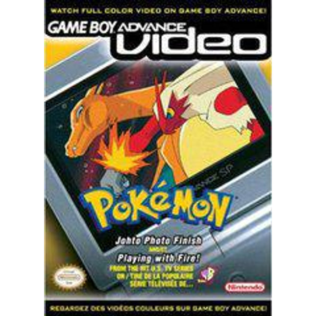 GBA Video Pokemon Johto Photo Finish and Playing with Fire - GameBoy Advance