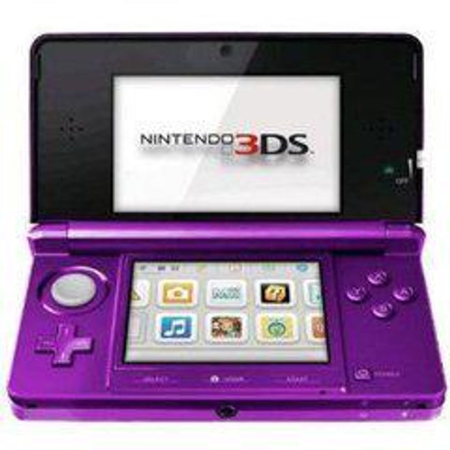 Nintendo 3DS Midnight Purple - Nintendo 3DS