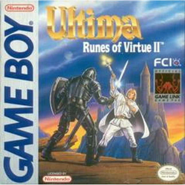 Ultima Runes of Virtue II - GameBoy