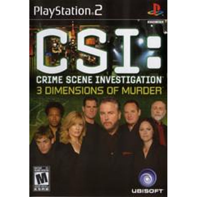 CSI 3 Dimensions of Murder - Playstation 2