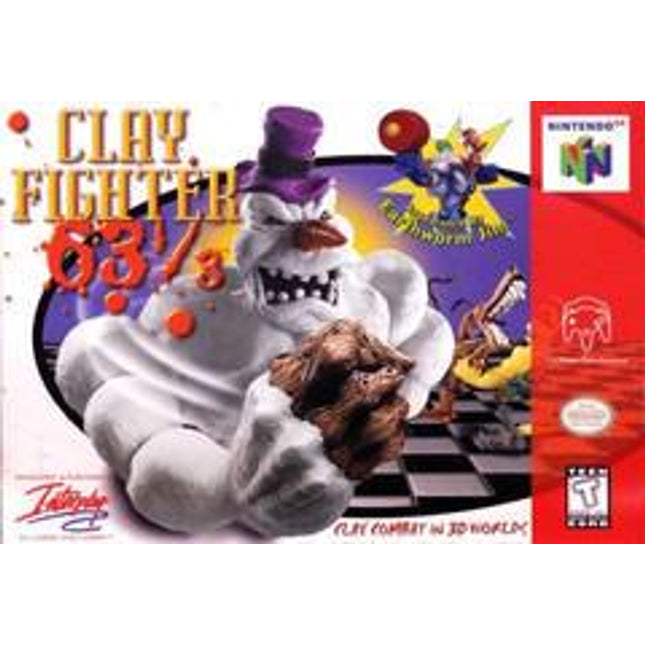 Clay Fighter 63 1/3 - Nintendo 64