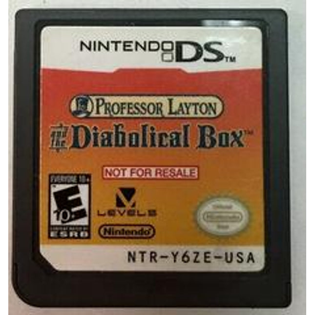 Professor Layton and the Diabolical Box [Not for Resale] - Nintendo DS