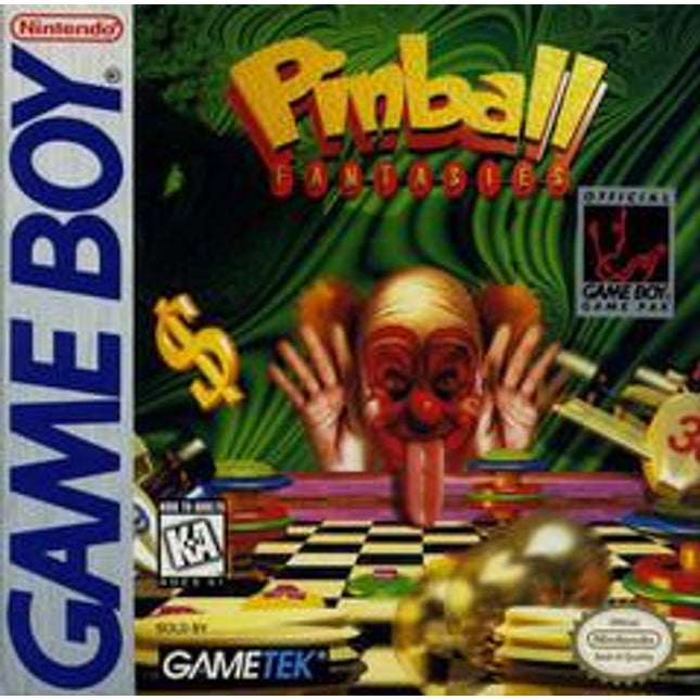 Pinball Fantasies - GameBoy