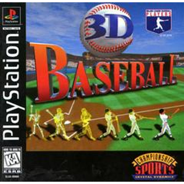 3D Baseball - Playstation