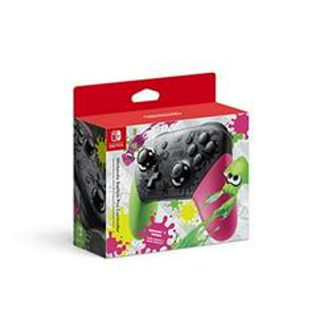 Nintendo Switch Pro Controller Splatoon Edition - Nintendo Switch