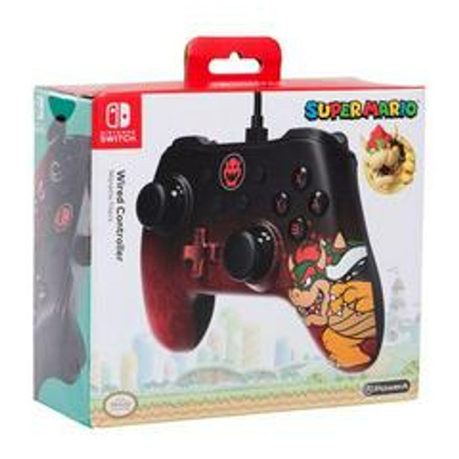 Power A Super Mario Bowser Wired Controller - Nintendo Switch