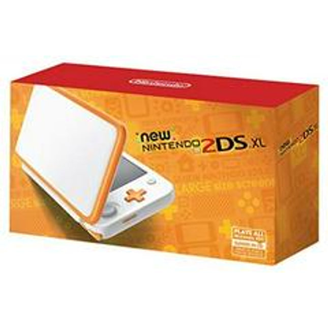 New Nintendo 2DS XL White & Orange - Nintendo 3DS