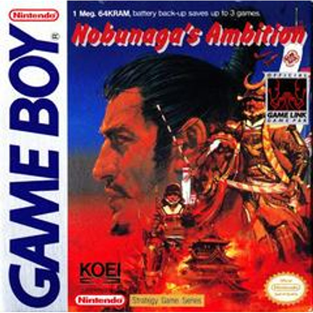 Nobunaga's Ambition - GameBoy