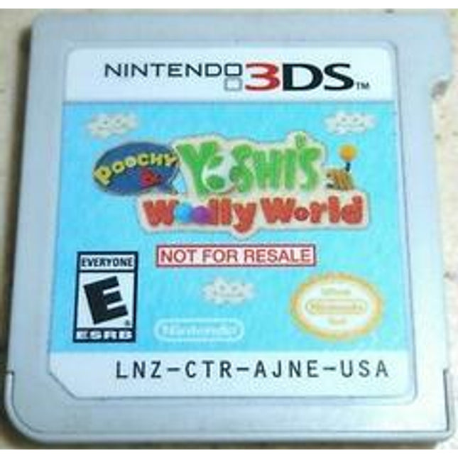 Poochy & Yoshi's Woolly World [Not for Resale] - Nintendo 3DS
