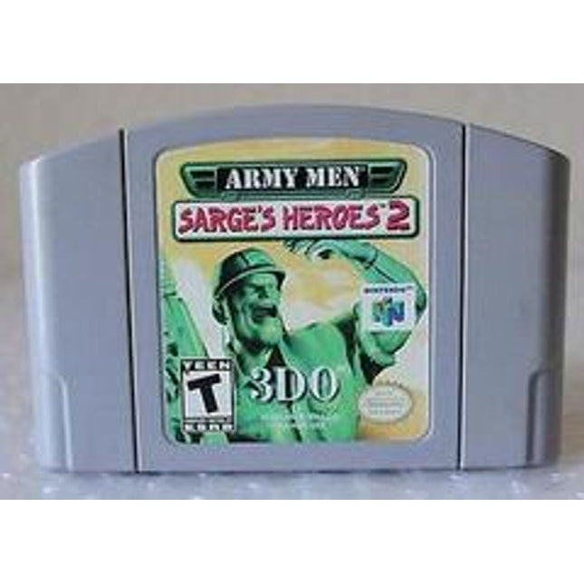 Army Men Sarge's Heroes 2 [Gray Cart] - Nintendo 64