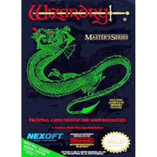 Wizardry: Proving Grounds of the Mad Overlord - NES