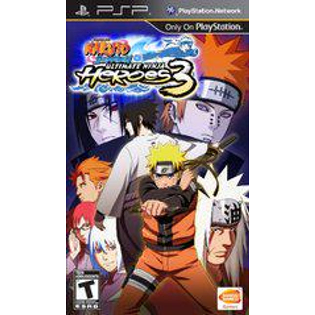 Naruto Shippuden: Ultimate Ninja Heroes 3 - PSP
