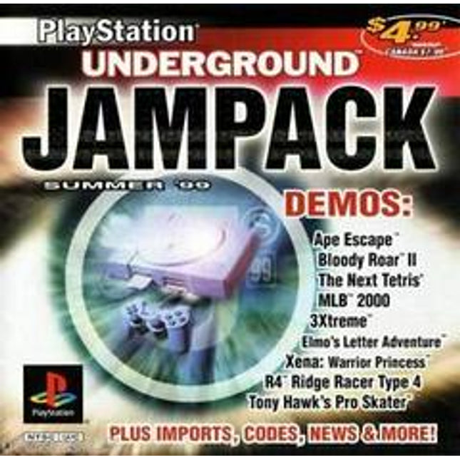 PlayStation Underground Jampack Summer 99 - Playstation