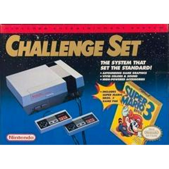 Nintendo NES Challenge Set Console - NES