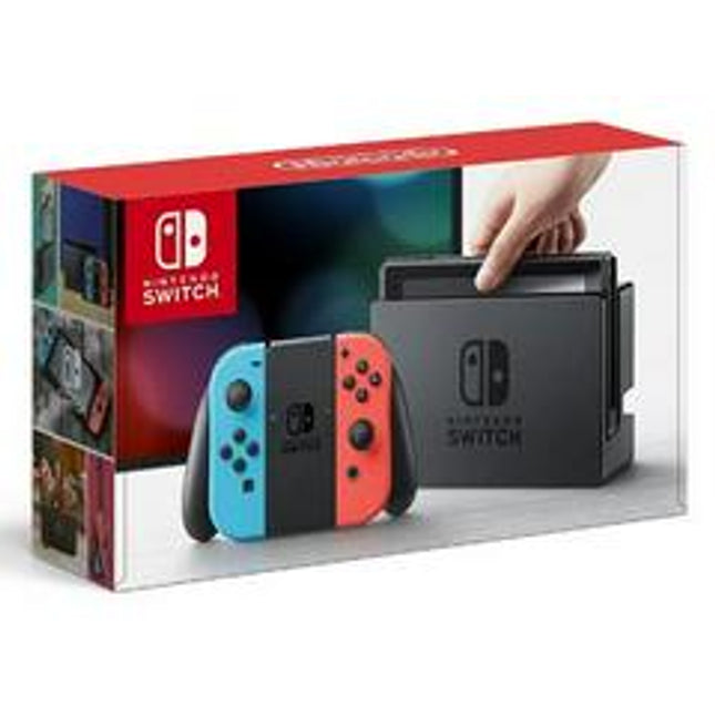 Nintendo Switch with Blue and Red Joy-con - Nintendo Switch