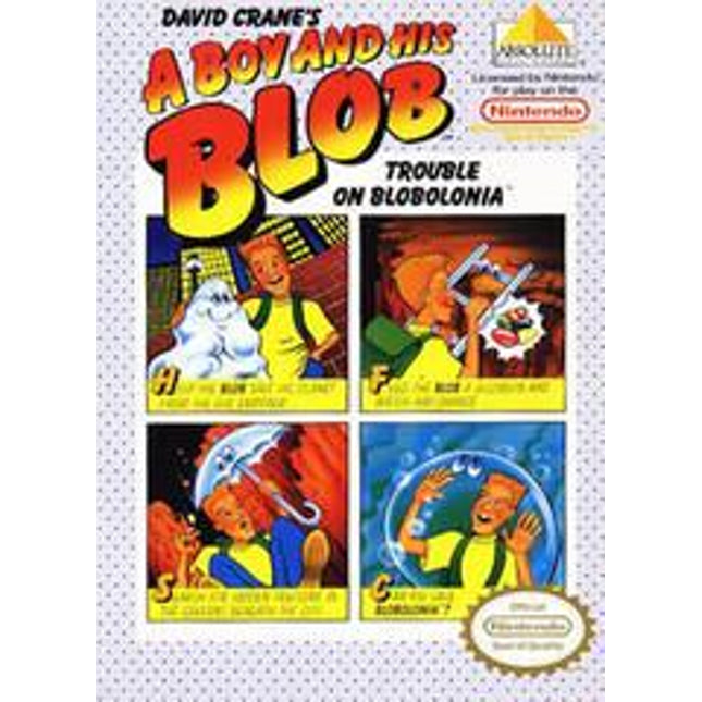 A Boy and His Blob Trouble on Blobolonia - NES