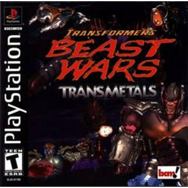 Transformers Beast Wars Transmetals - Playstation