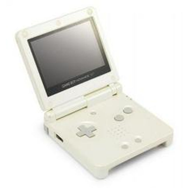 Pearl White Gameboy Advance SP - GameBoy Advance