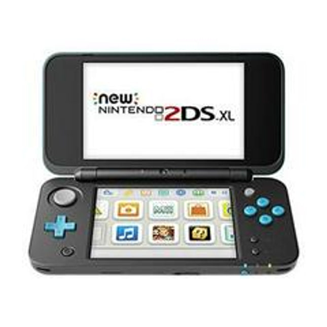 New Nintendo 2DS XL Black & Turquoise - Nintendo 3DS
