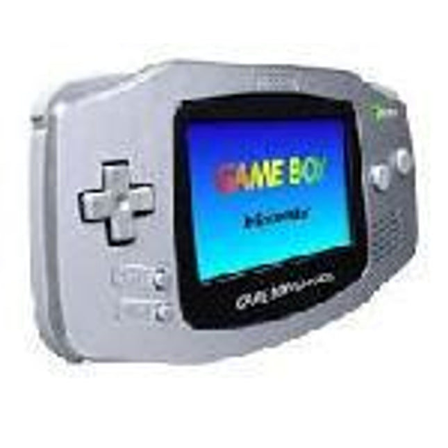 Platinum Gameboy Advance System - GameBoy Advance