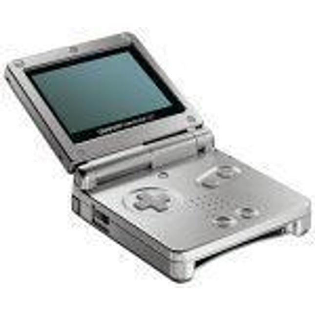 Platinum Gameboy Advance SP - GameBoy Advance