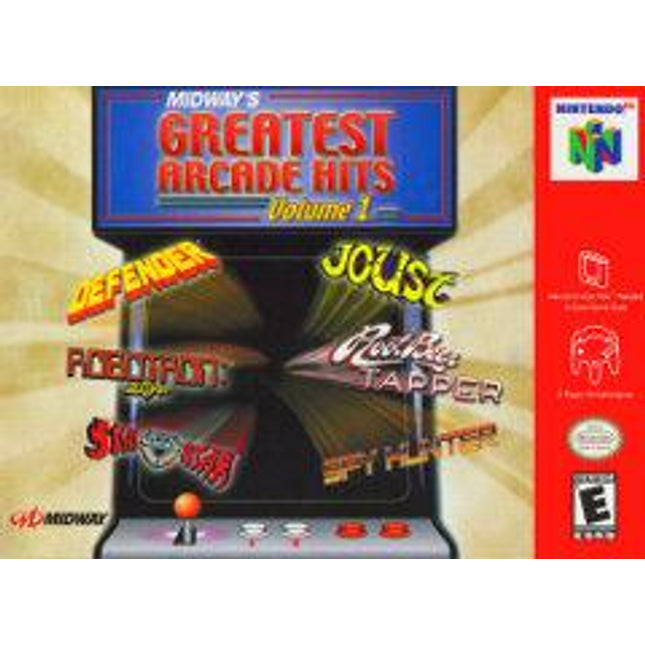 Midway's Greatest Arcade Hits Vol 1 - Nintendo 64