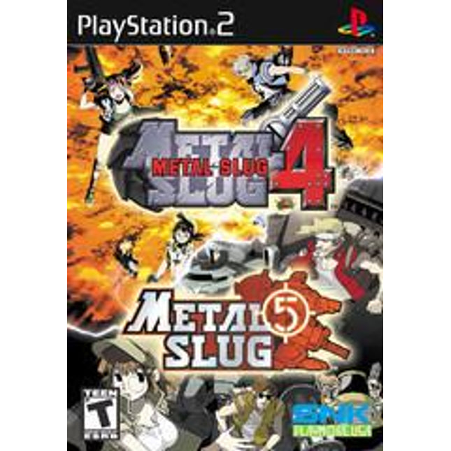 Metal Slug 4 & 5 - Playstation 2