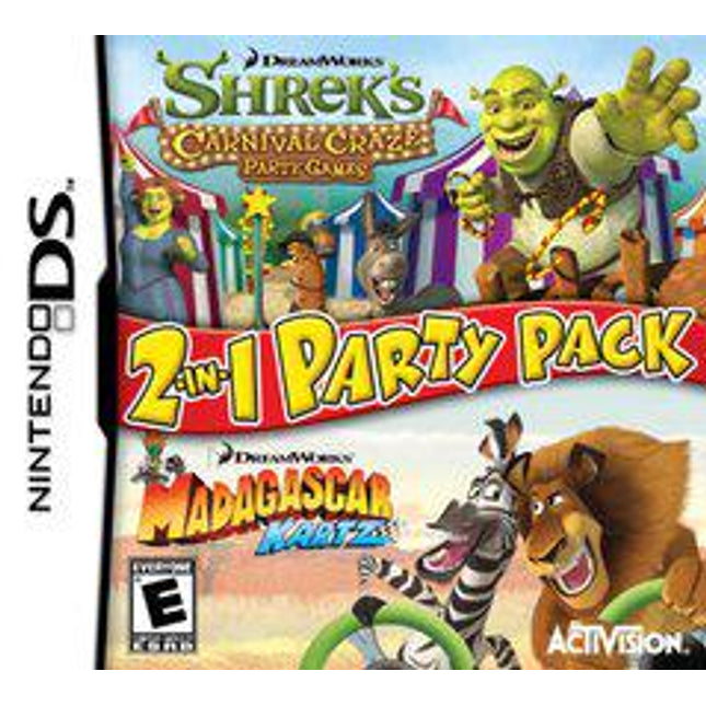 Shrek's Carnival Craze & Madagascar Kartz - Nintendo DS