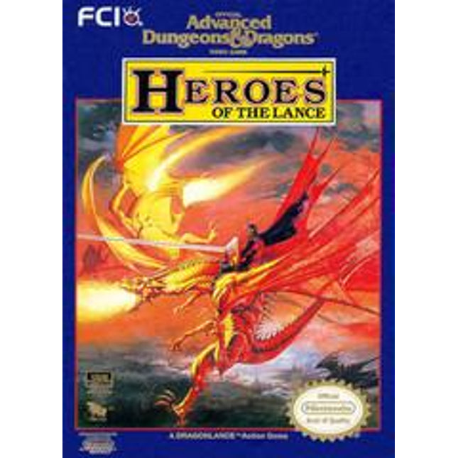 Advanced Dungeons & Dragons Heroes of the Lance - NES