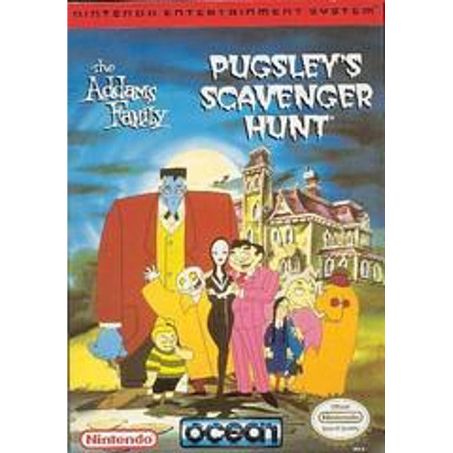 Addams Family Pugsley's Scavenger Hunt - NES