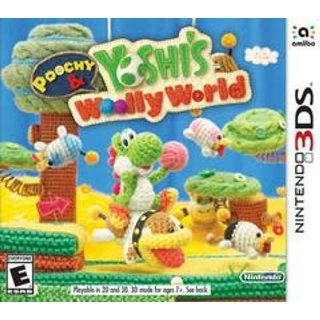 Poochy & Yoshi's Woolly World - Nintendo 3DS