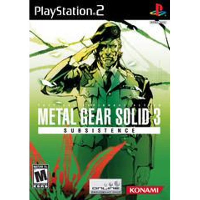 Metal Gear Solid 3 Subsistence - Playstation 2