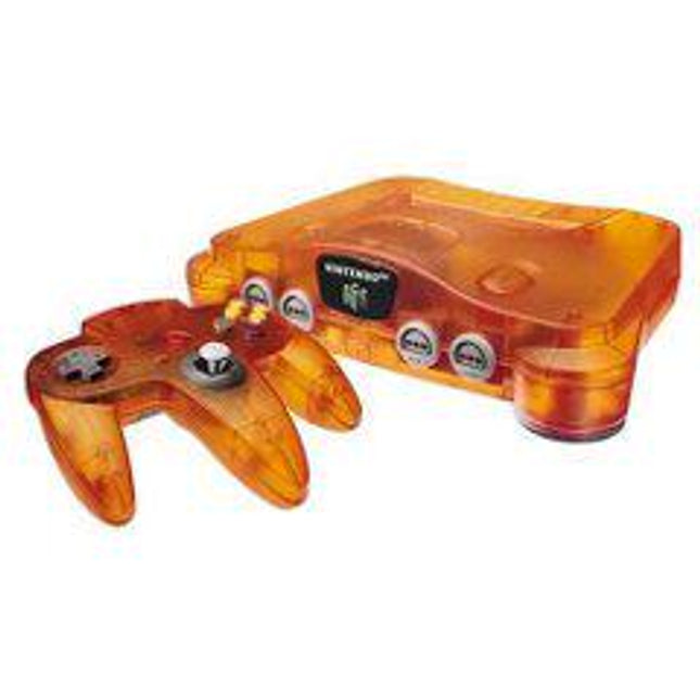 Funtastic Fire Orange Nintendo 64 System - Nintendo 64