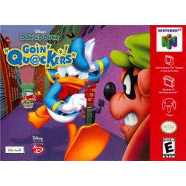 Donald Duck Going Quackers - Nintendo 64